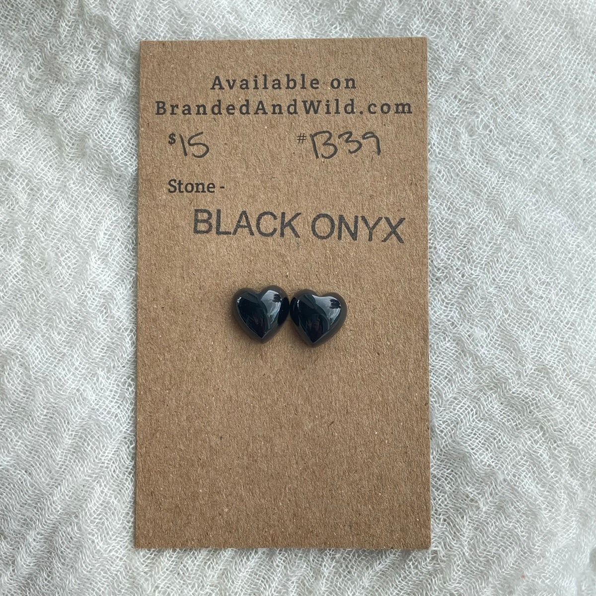 Black Onyx - Cabochon - B39