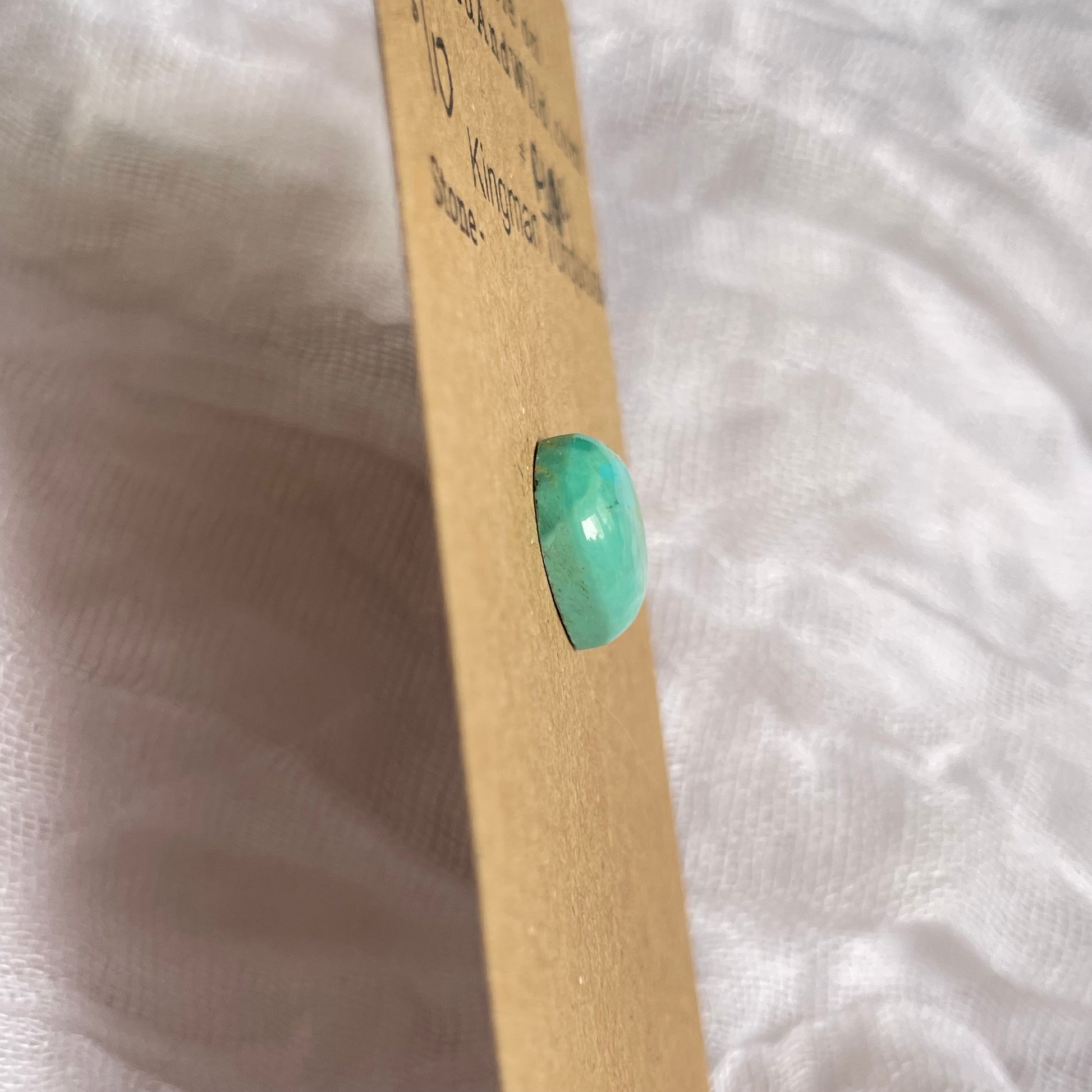 Kingman Turquoise Cabochon - KT109 3A438E35-A942-40CC-B707-0DCB54177F95 Brandedandwild.com