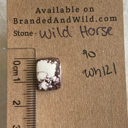 Wild Horse Cabochon - Wh121 3A43D5A1-7CEC-41D2-B008-9111DACB6DB4 Brandedandwild.com