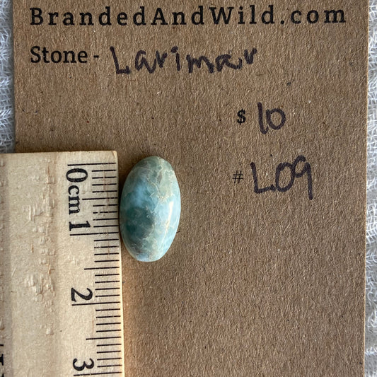 Larimar Cabochon - L09