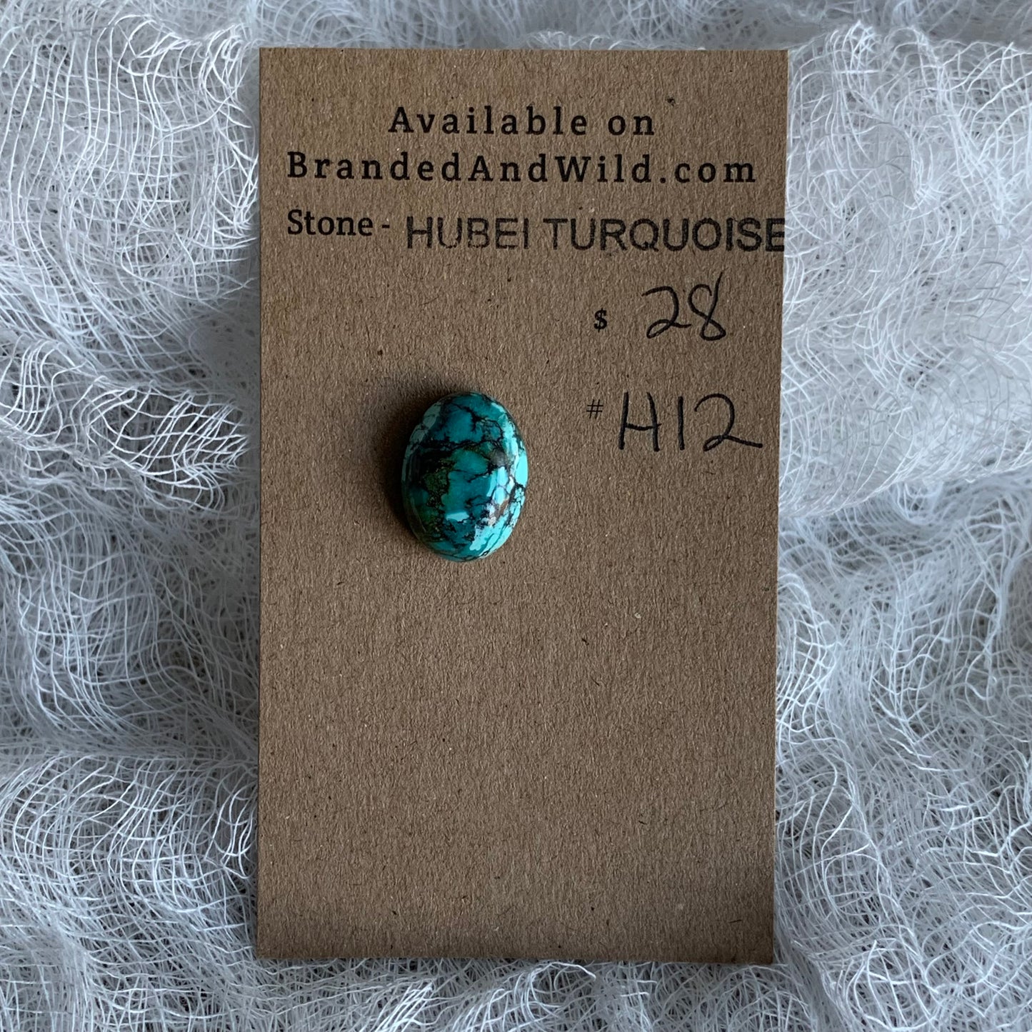 Hubei Turquoise Cabochon - H12