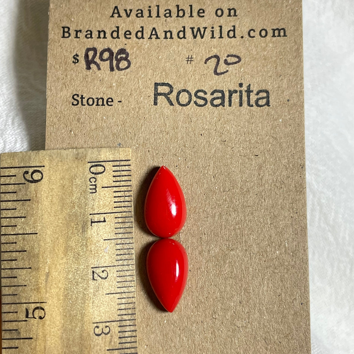 Rosarita - Cabochon - R98 3AB2F8B1-72A1-425B-A82E-8AADE8F6D96F Brandedandwild.com