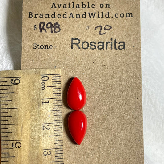 Rosarita - Cabochon - R98 3AB2F8B1-72A1-425B-A82E-8AADE8F6D96F Brandedandwild.com