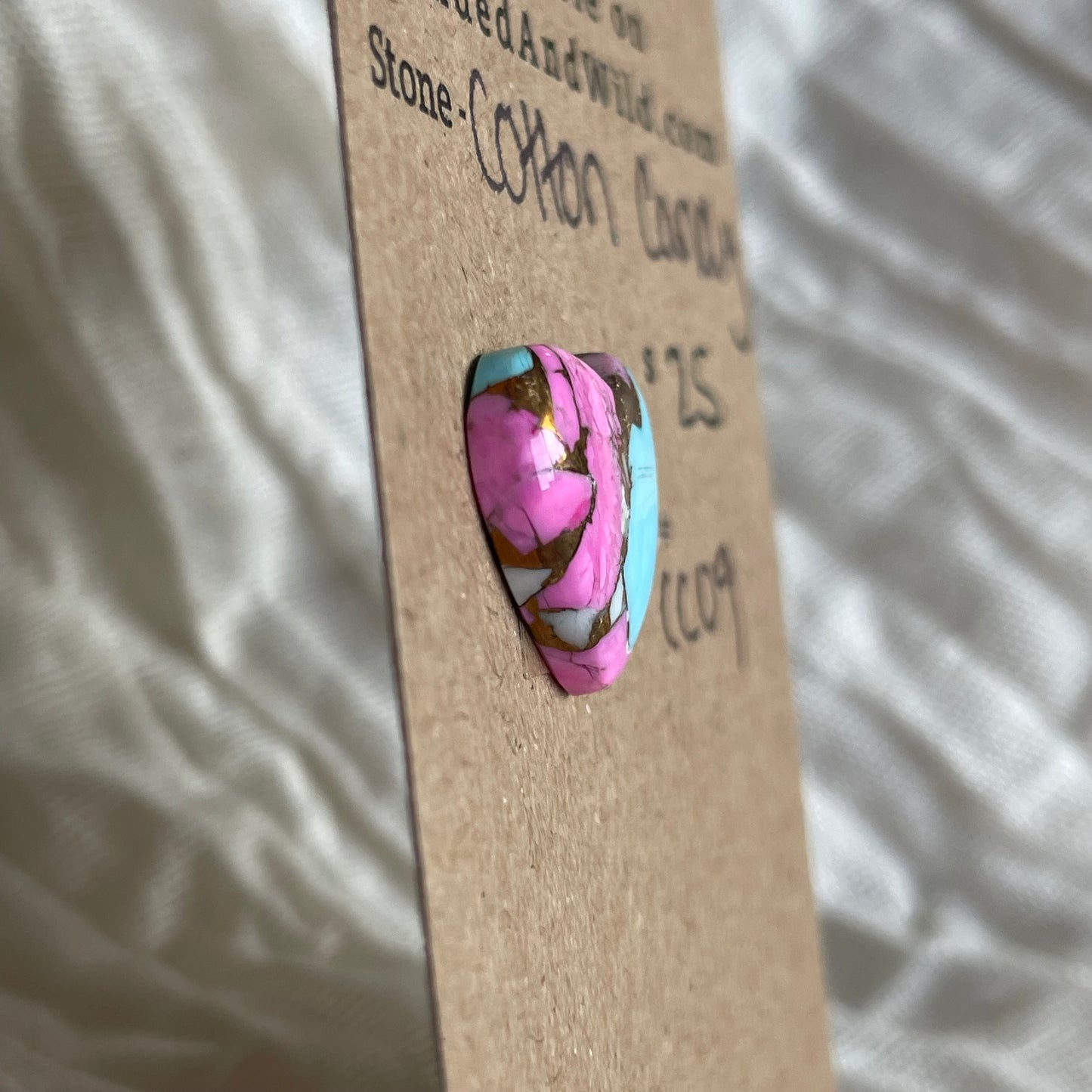 Cotton Candy Cabochon - CC09 3ABA71EA-76A3-41A6-A55A-58CC56FE2180 Brandedandwild.com