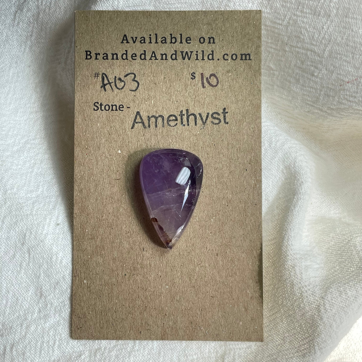 Amethyst Cabochon - A03 3AD95CE9-EFD6-4FA3-B44D-2E01D62F66EB Brandedandwild.com
