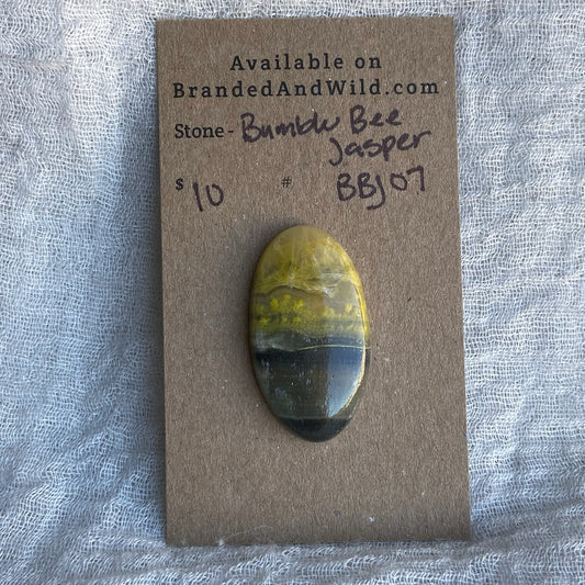 Bumblebee Jasper Cabochon - BBJ07