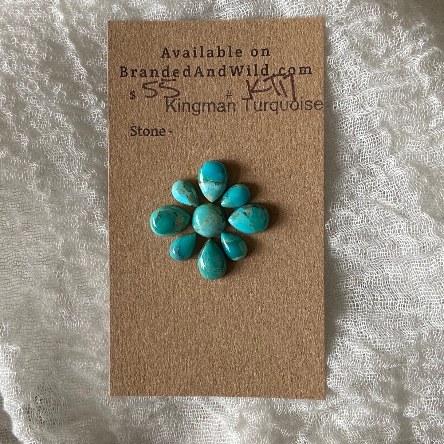 Kingman Turquoise Cabochon - KT17