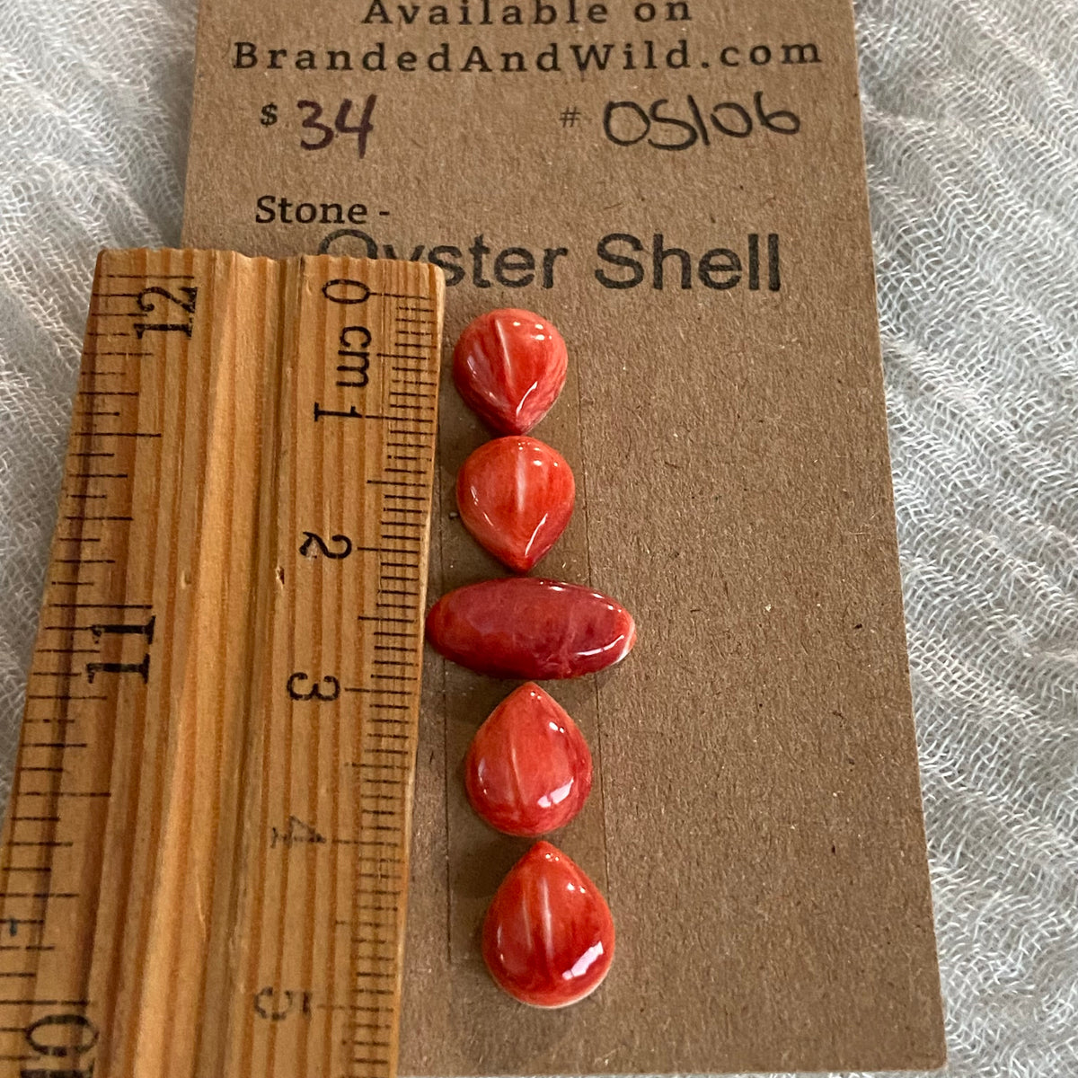 Oyster Shell Cabochon - OS106