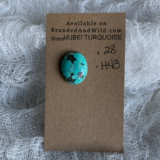 Hubei Turquoise Cabochon - H43