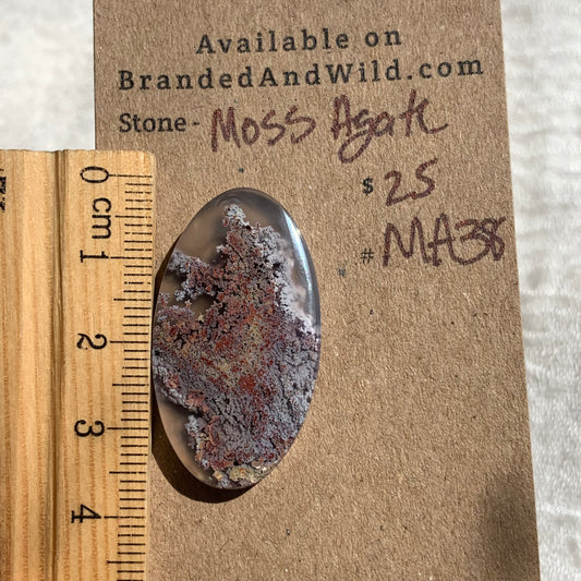 Moss Agate Cabochon- MA38