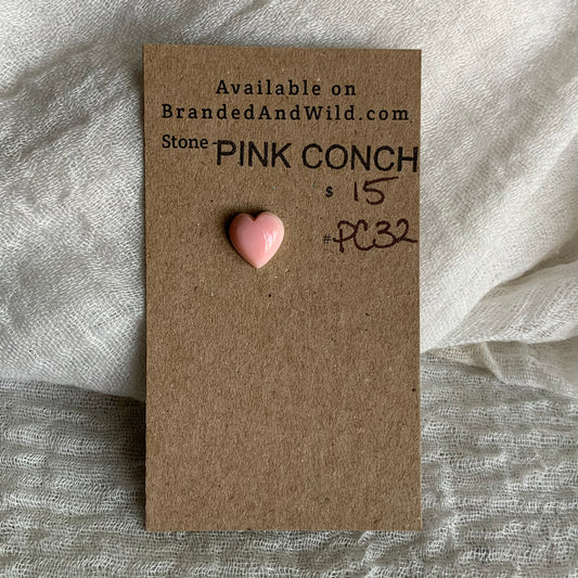 Pink Conch Cabochon - PC32