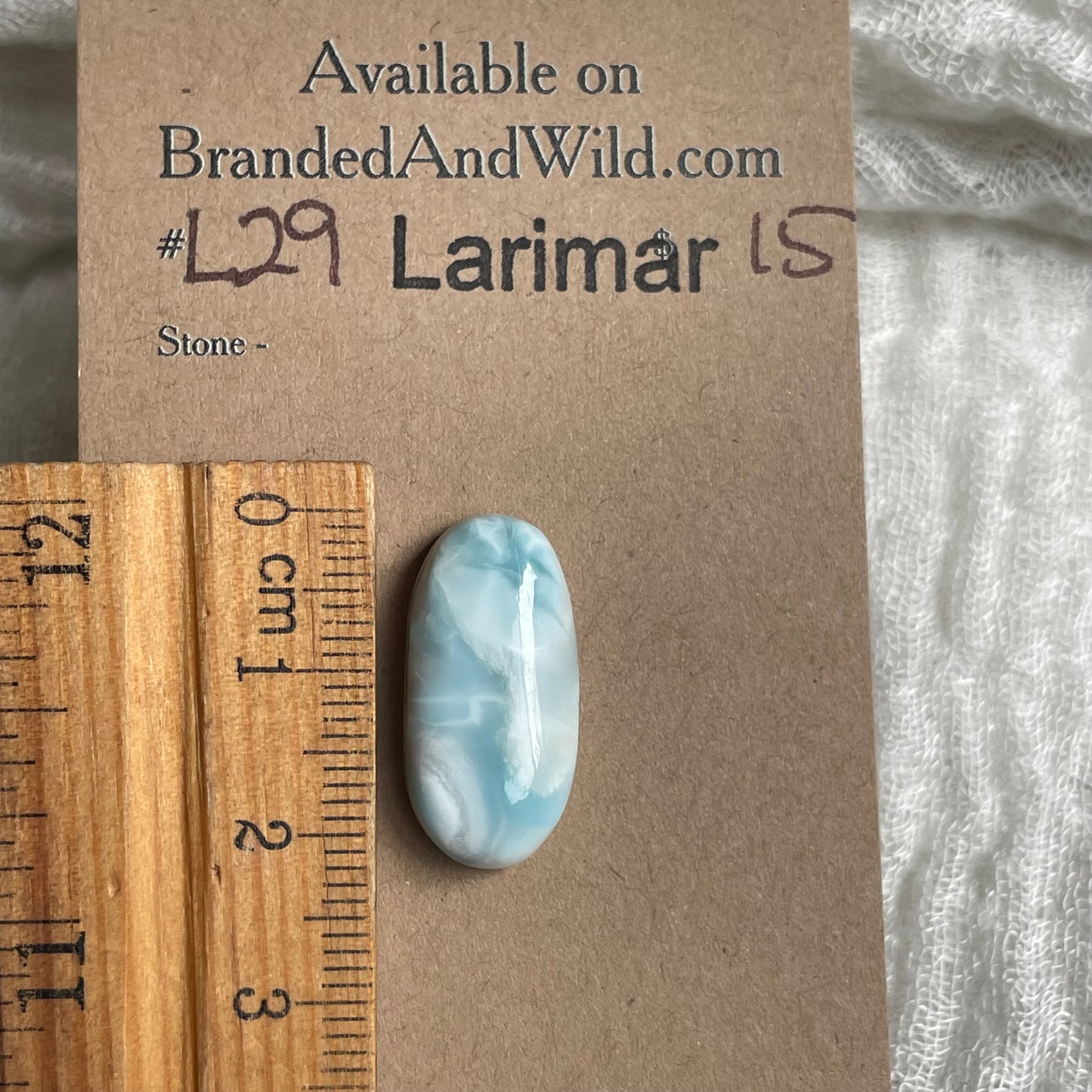 Larimar Cabochon - L29
