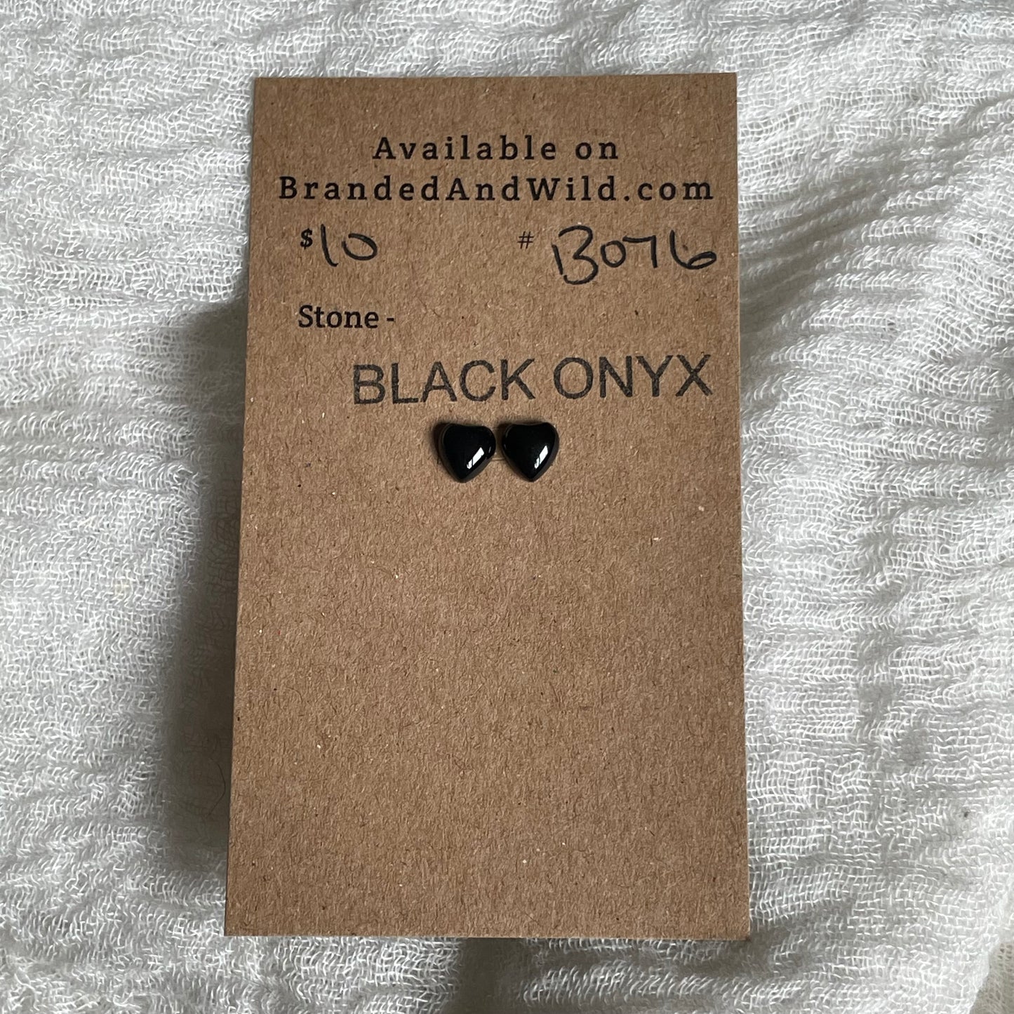 Black Onyx - Cabochon - BO76