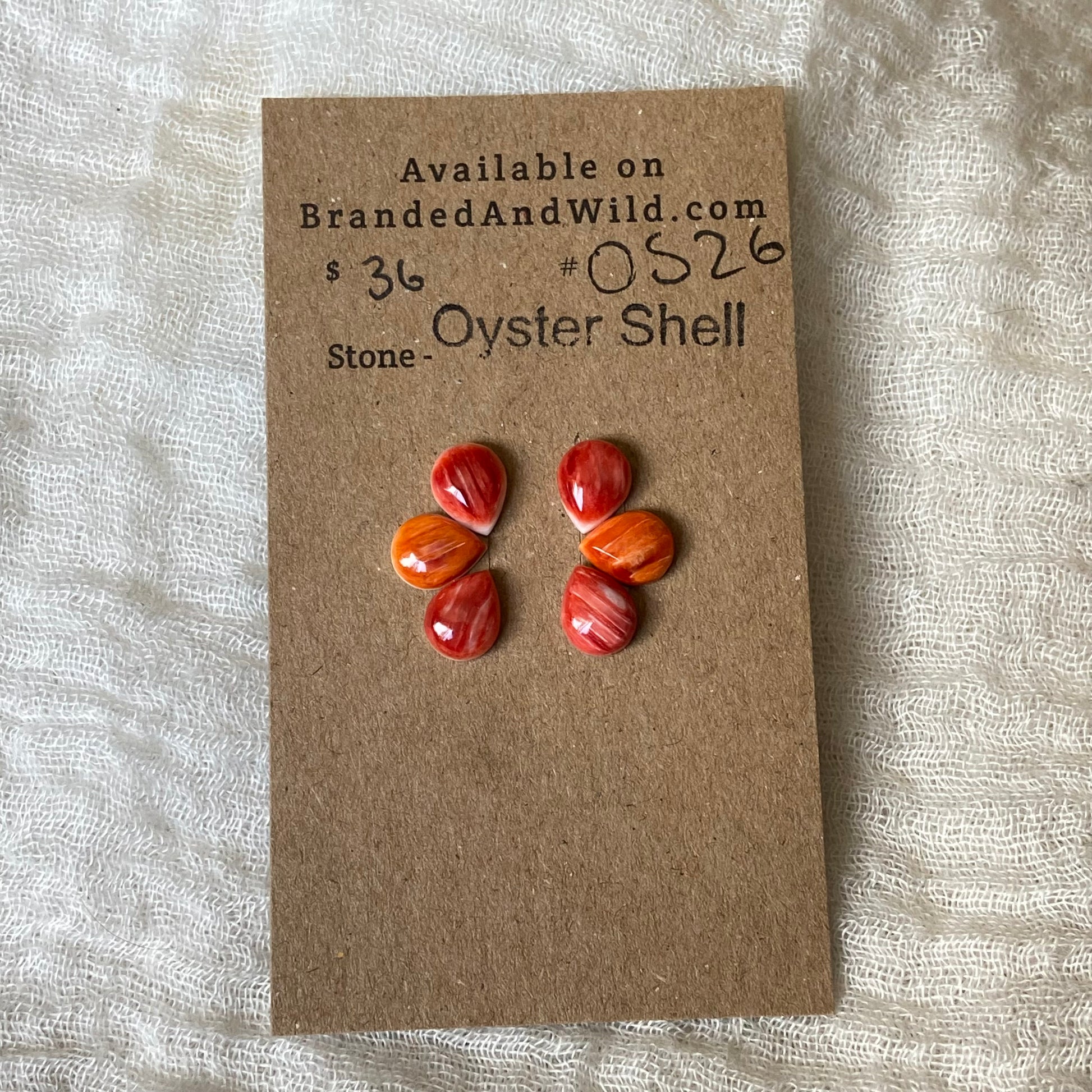 Oystershell Cabochon - OS26 3BC7C0D6-2D3D-40A6-83FB-6957754A1D93 Brandedandwild.com