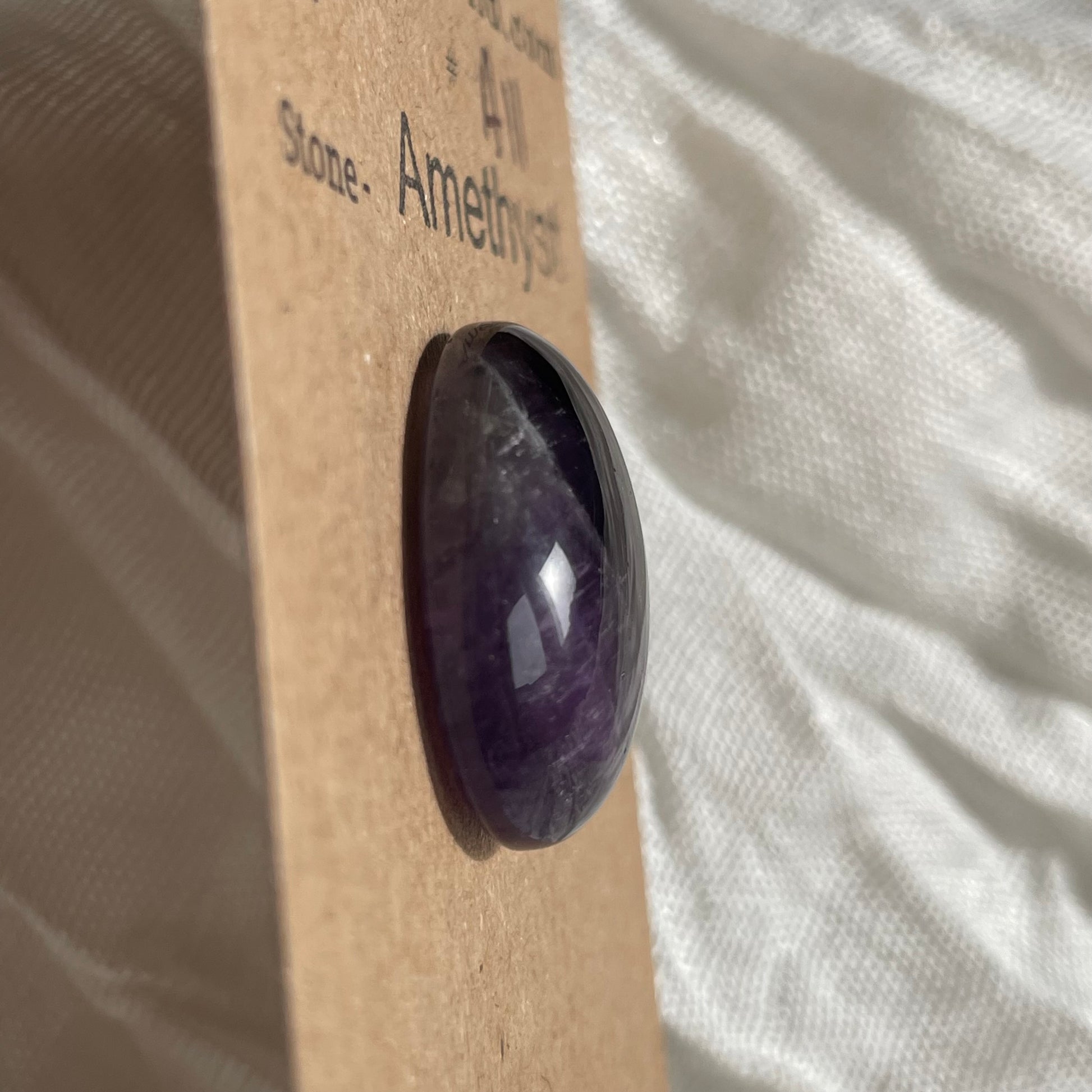 Amethyst Cabochon - A11 3BEFBA59-070C-40E3-B85D-70BD0D87E1E3 Brandedandwild.com