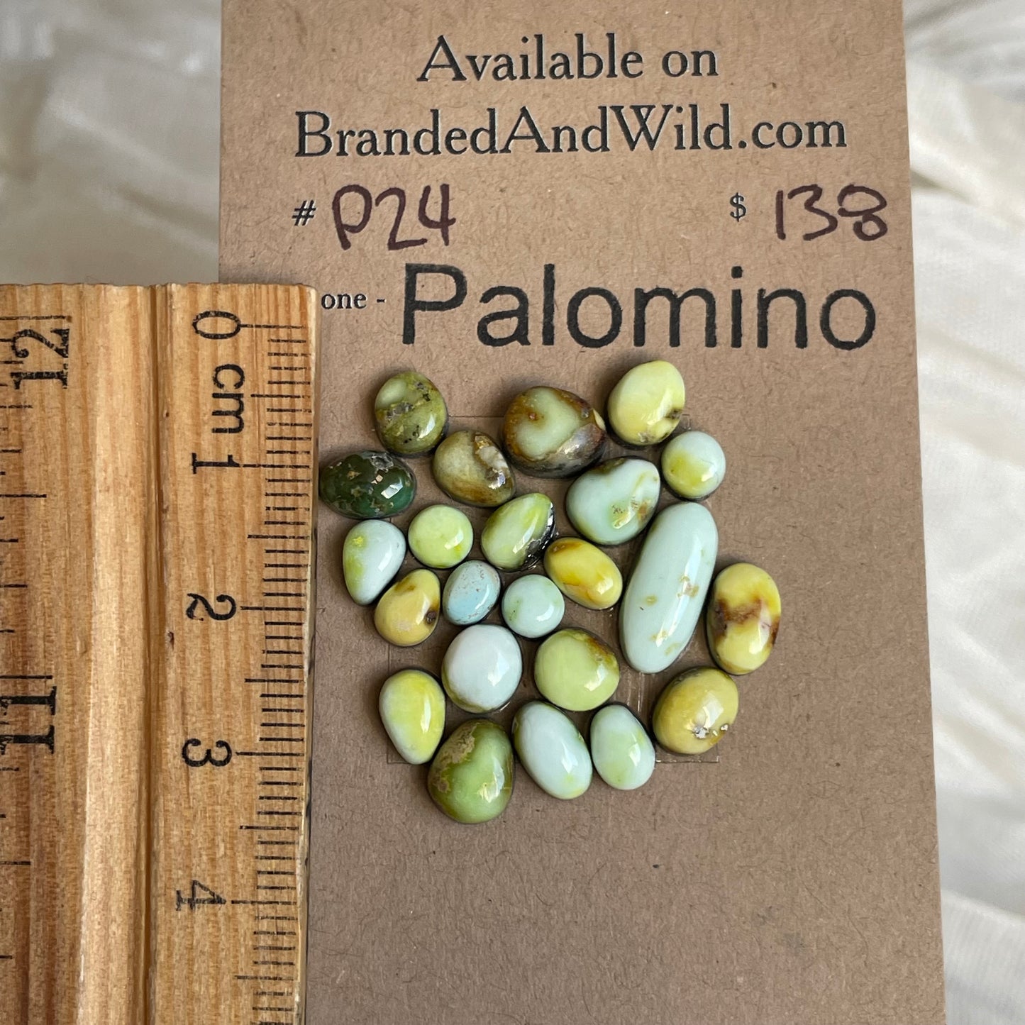 Palomino Cabochon - P24 3BF5A880-F2B5-4768-B751-4FE3CB8C74BC Brandedandwild.com
