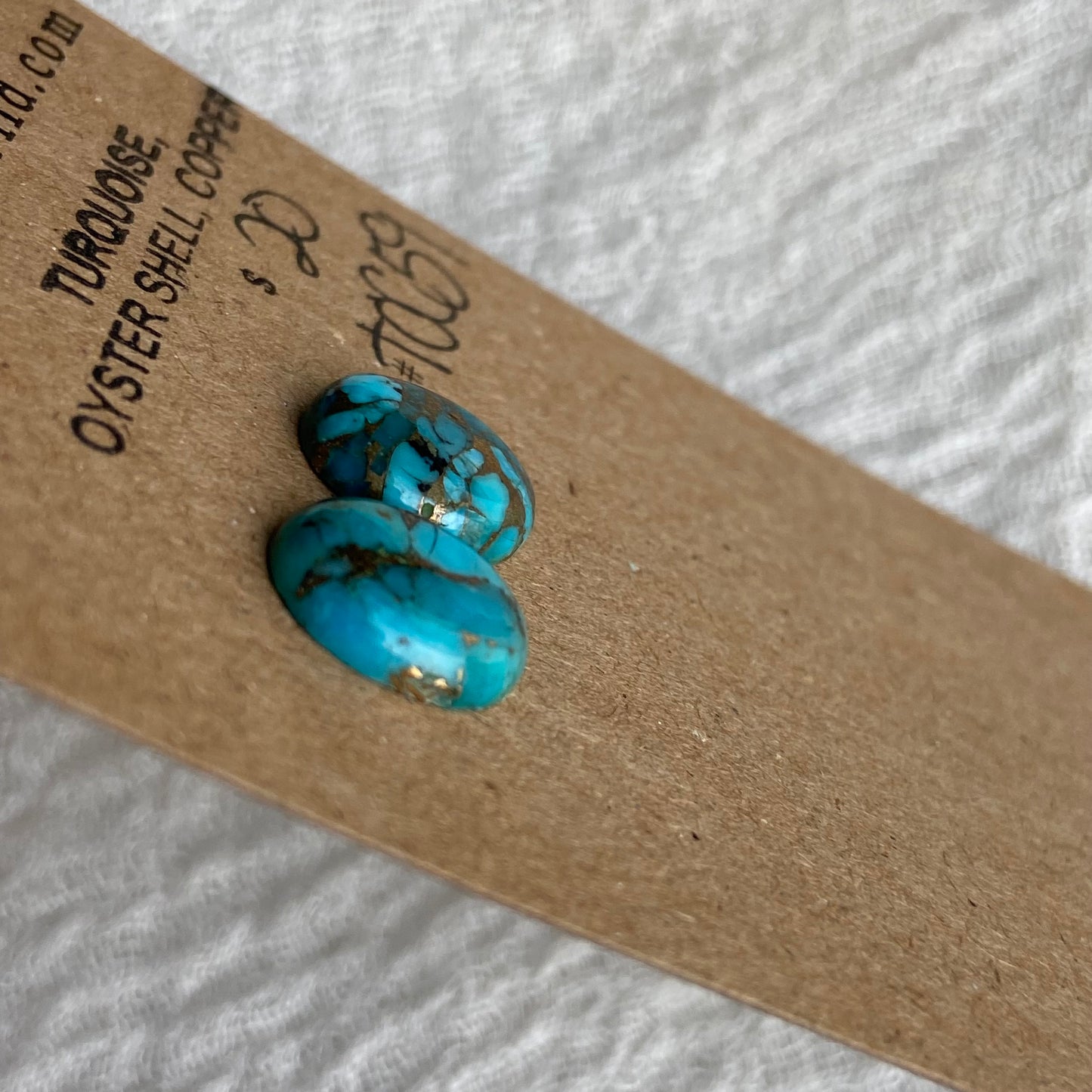 Turquoise, Oyster Shell, Copper - TOC59
