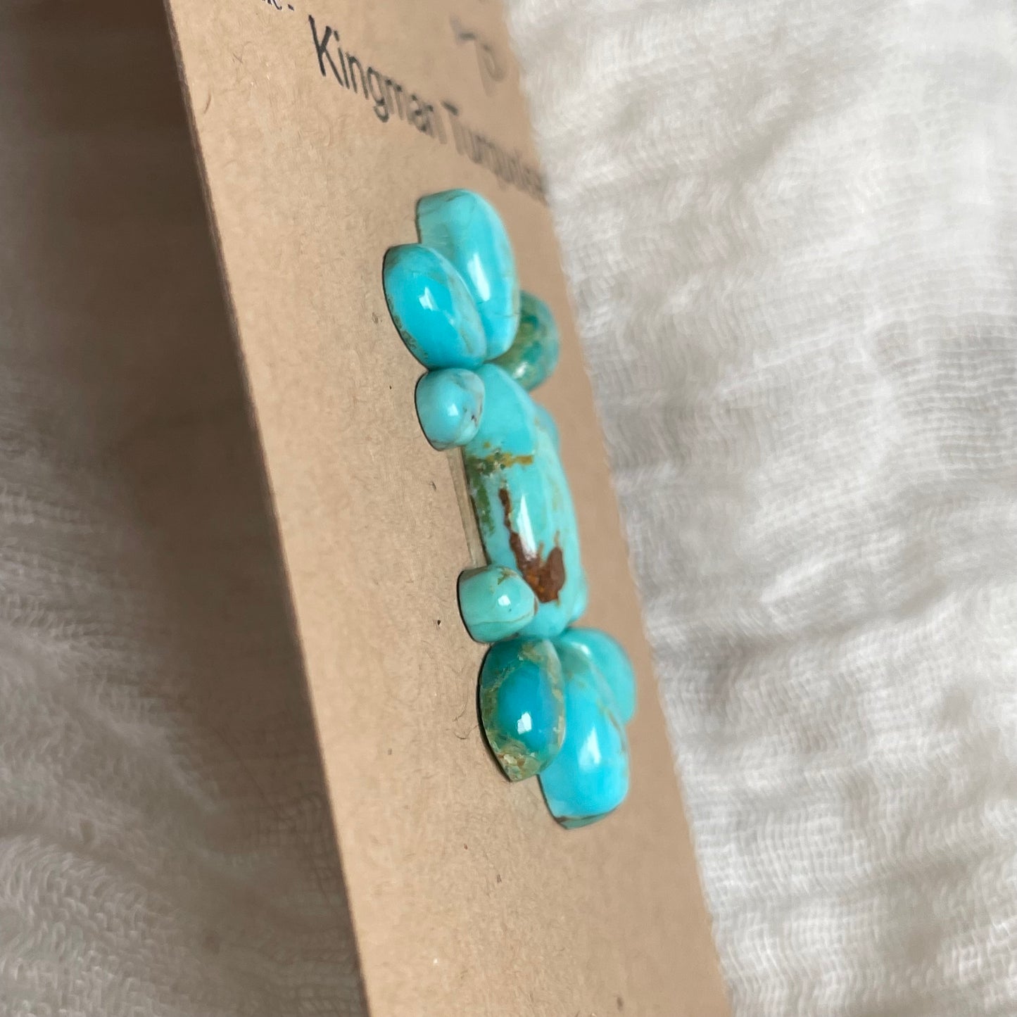 Kingman Turquoise Cabochon - KT119 3C06549E-4B16-418A-9F44-46D2E56FA80B Brandedandwild.com