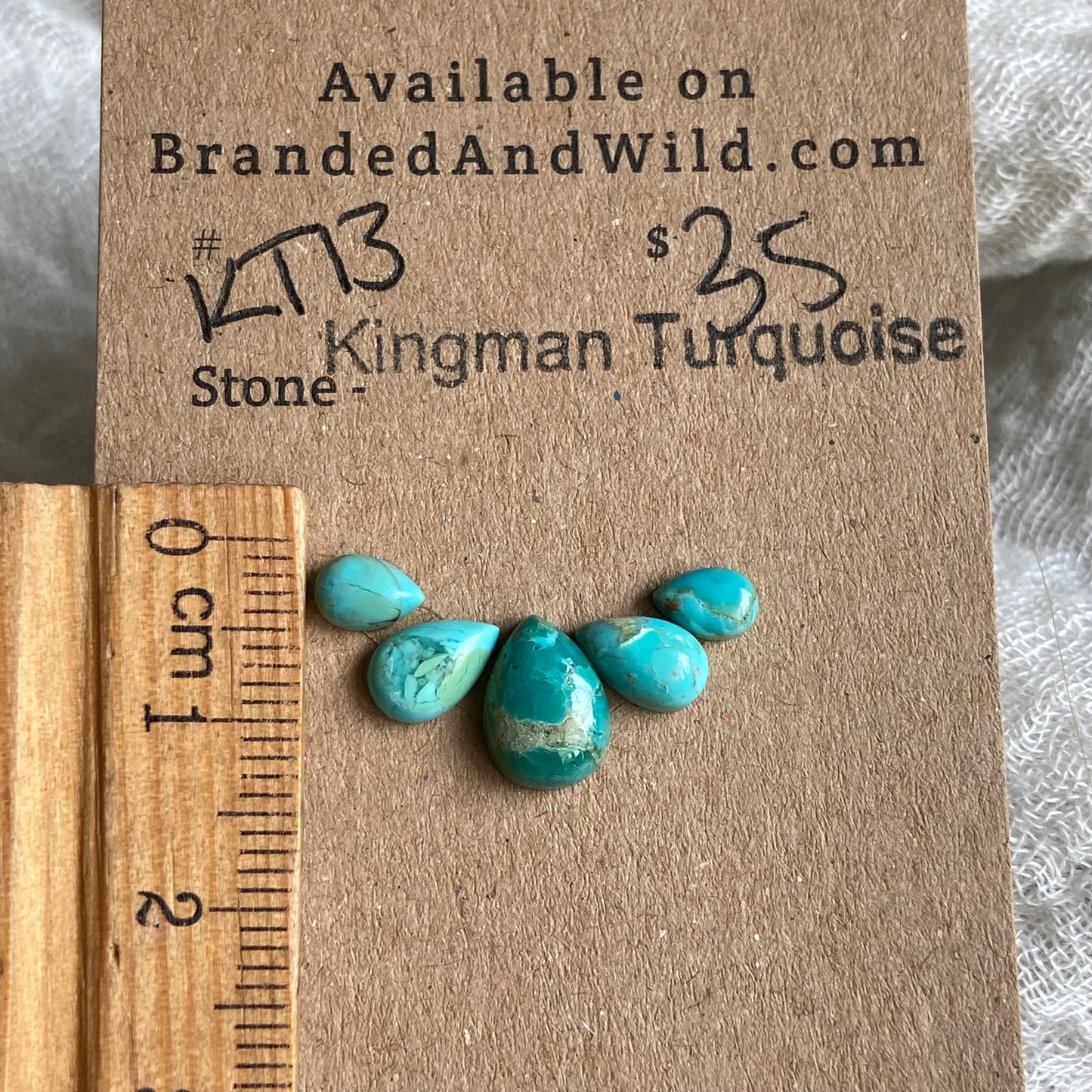 Kingman Turquoise Cabochon - KT13