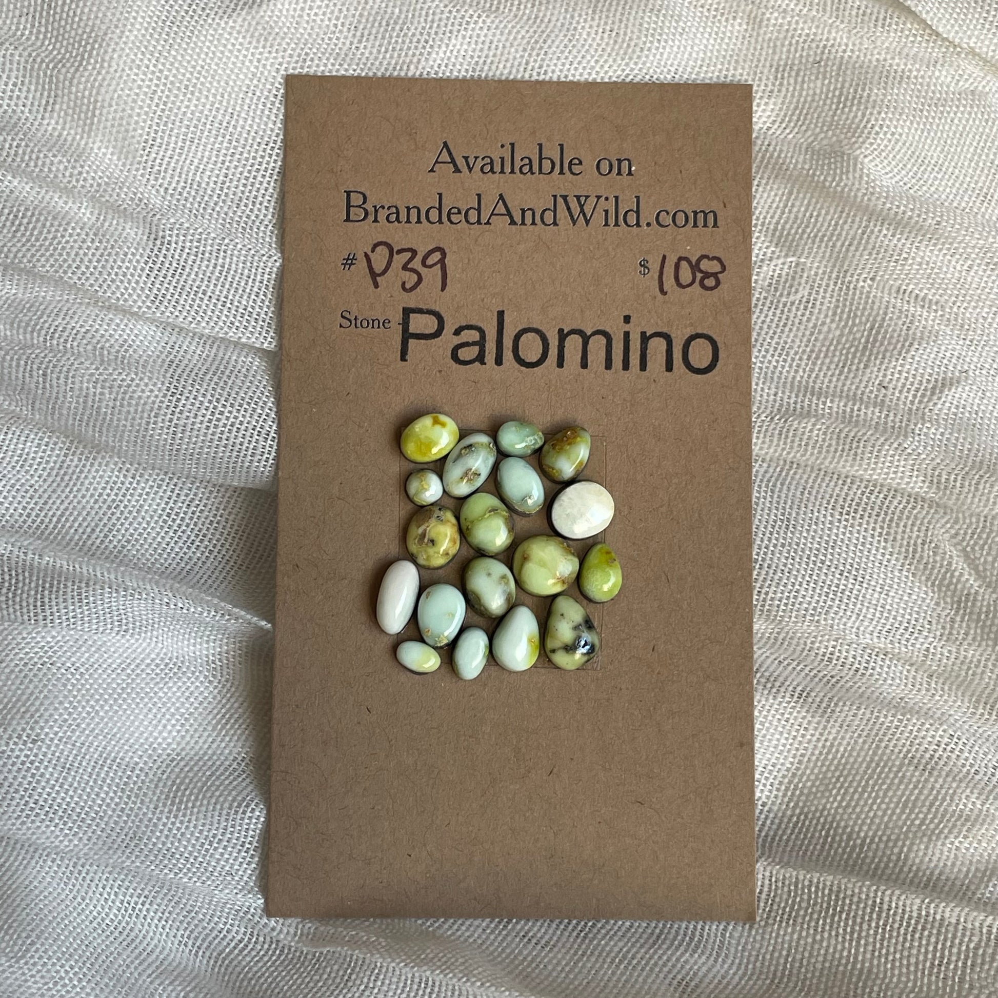 Palomino Cabochon - P39 3C180834-BD04-48C1-8F1A-8568663FED6B Brandedandwild.com