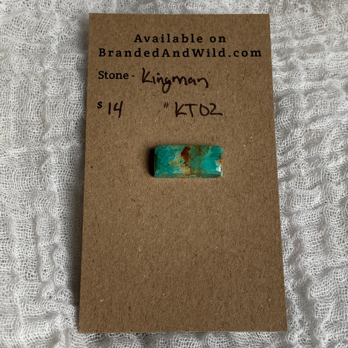 Kingman Turquoise Cabochon - KT02