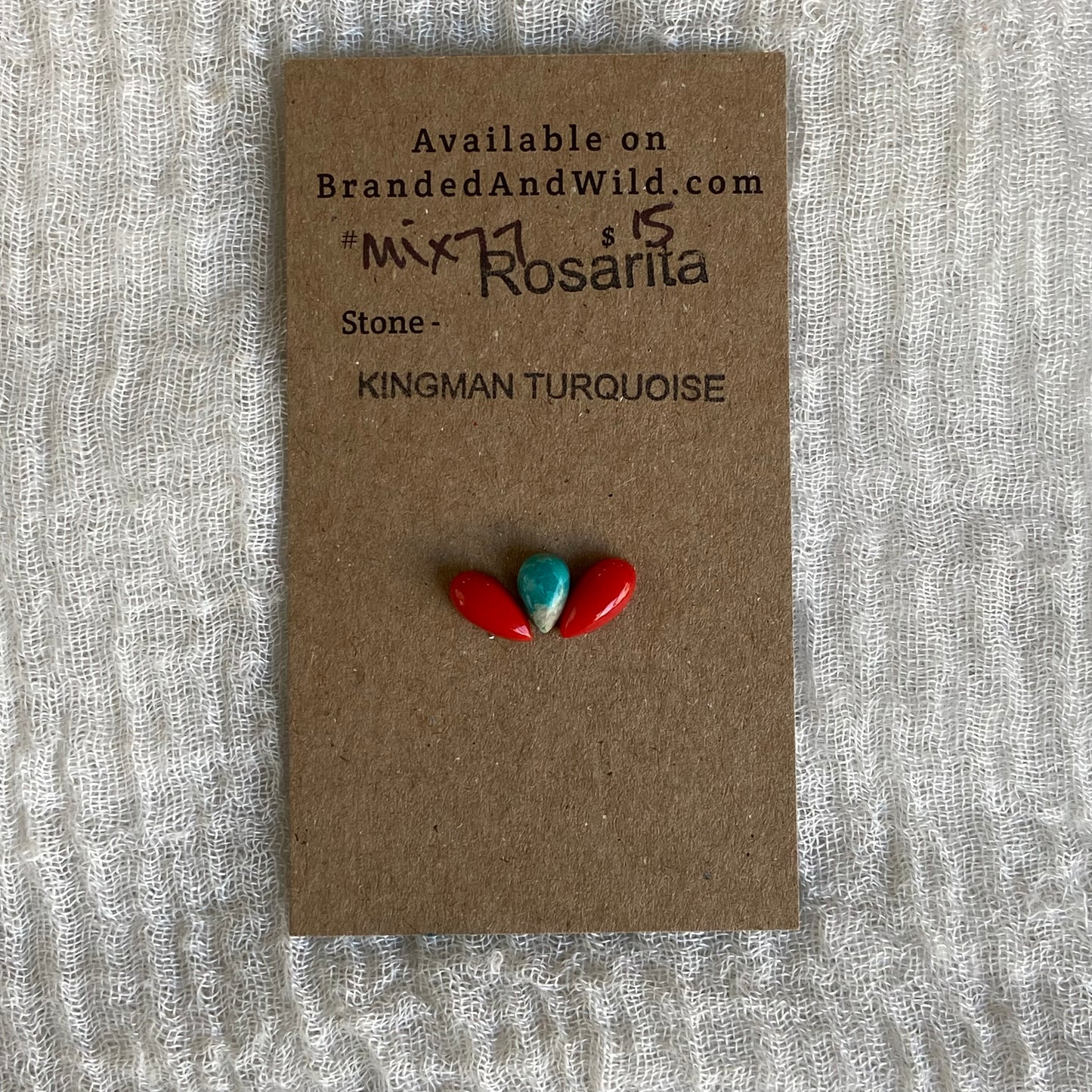 Rosarita / Kingman Cabochon - MIX77