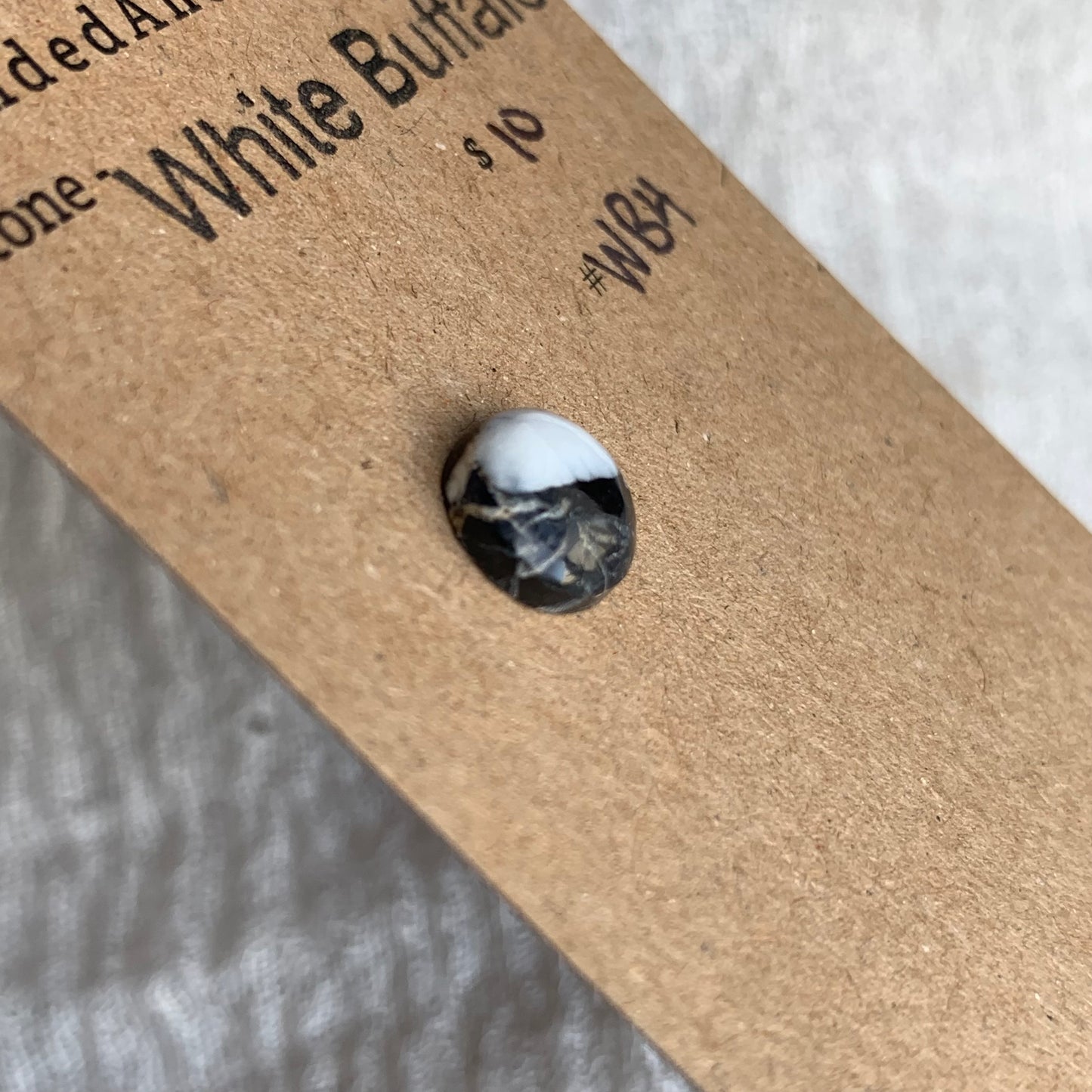 White Buffalo Cabochon - WB4