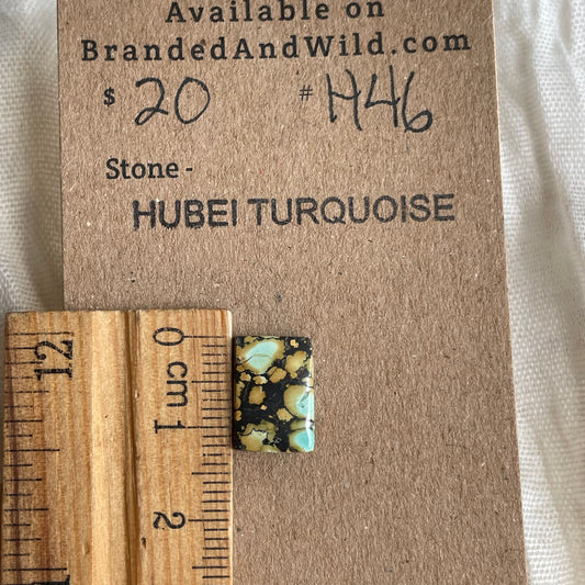 Hubei Turquoise Cabochon - H46 3CA047B4-E60E-4A5E-B73A-6F2F7BC49872 Brandedandwild.com