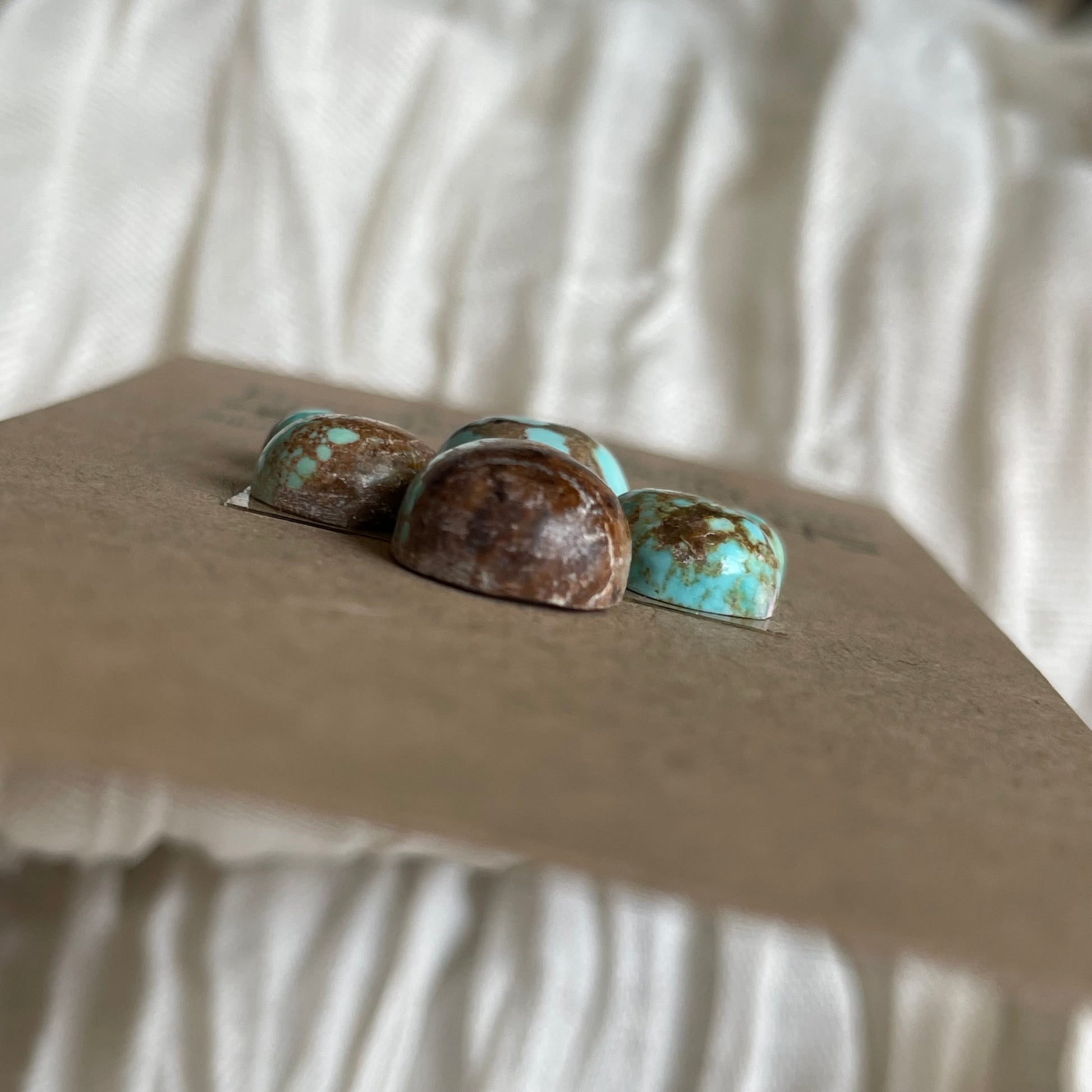 #8 Turquoise Cabochon - #826 3CA0FF65-509E-47D2-8171-AA3F4CFC6C37 Brandedandwild.com