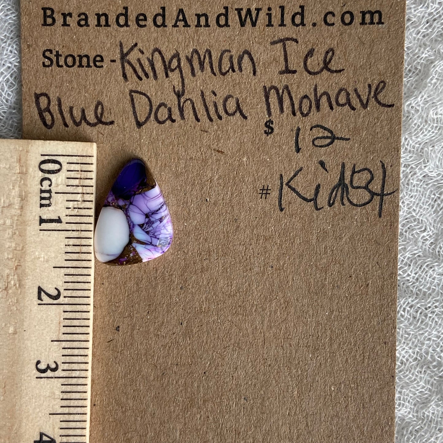 Kingman Ice Blue Dahlia Mohave - KID54