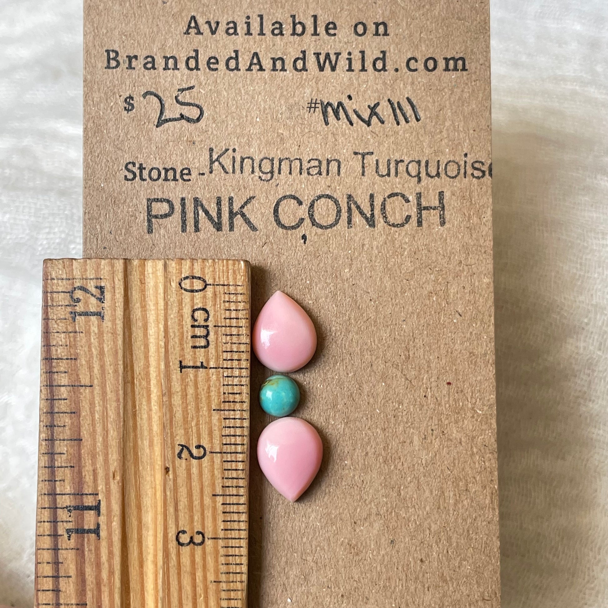 Kingman Turquoise Cabochon - KT111 3CCA9F00-20F7-4BBF-8B9F-6A2986036418 Brandedandwild.com