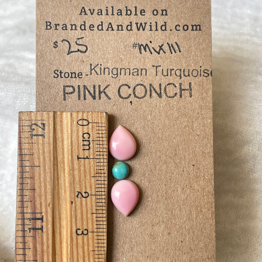 Kingman Turquoise Cabochon - KT111 3CCA9F00-20F7-4BBF-8B9F-6A2986036418 Brandedandwild.com