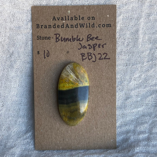 Bumblebee Jasper Cabochon - BBJ22