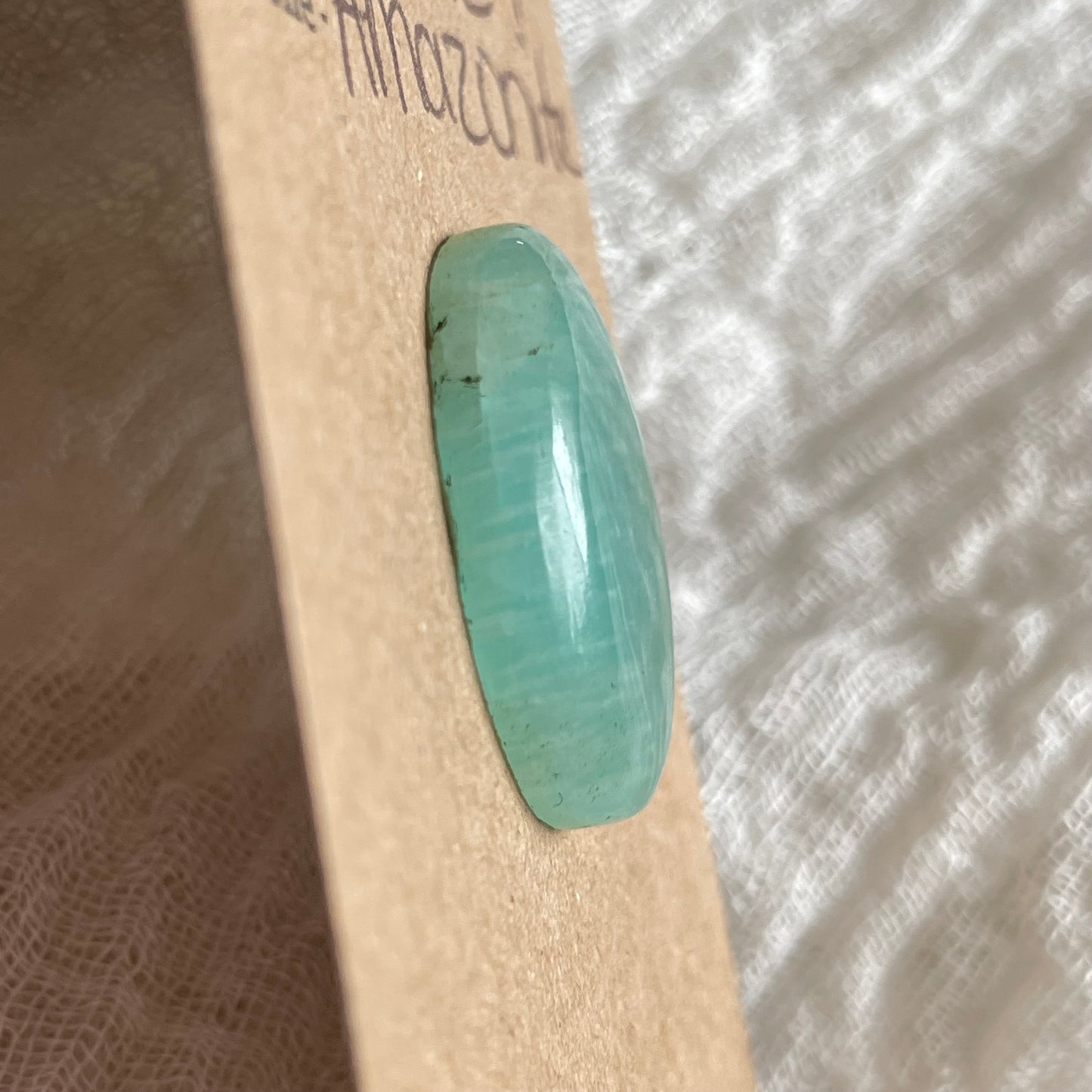 Amazonite Cabochon - AZ7 3CD66B5F-9AEC-4A70-A038-A25C987E9C55 Brandedandwild.com