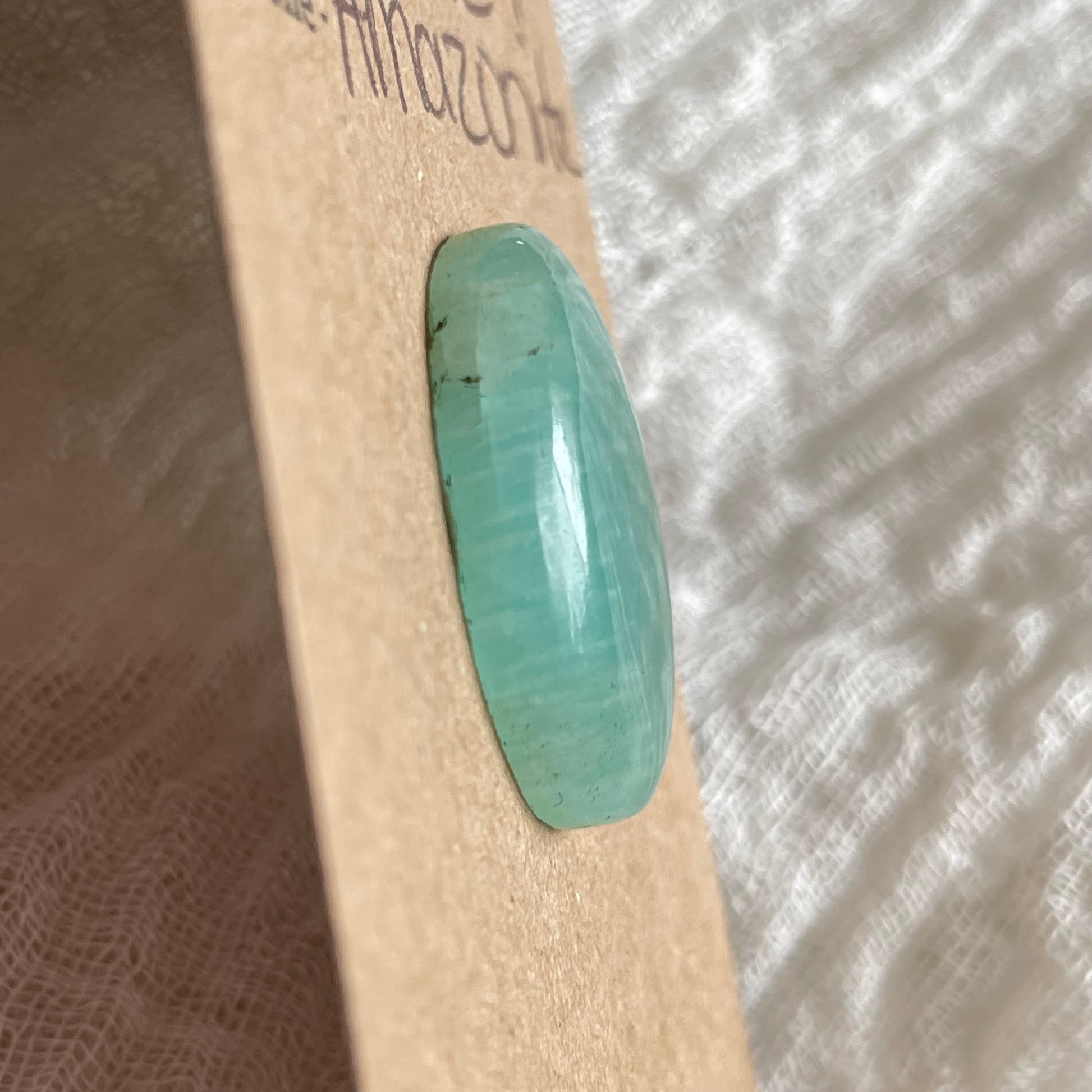 Amazonite Cabochon - AZ7 3CD66B5F-9AEC-4A70-A038-A25C987E9C55 Brandedandwild.com