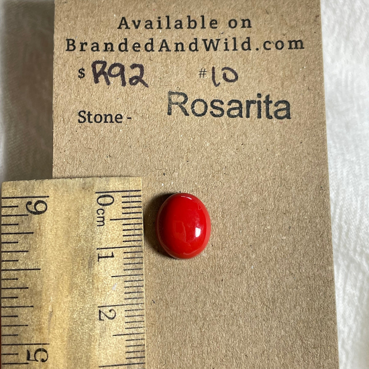 Rosarita - Cabochon - R92 3CE2DA96-7B56-4A5D-A57E-642E94C5738A Brandedandwild.com