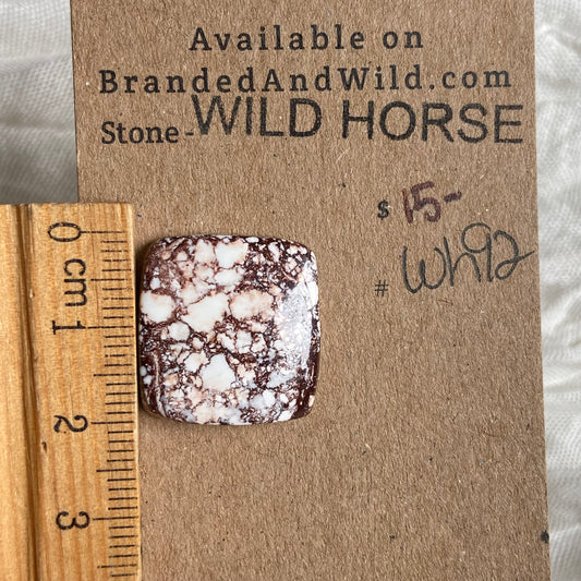 Wild Horse Cabochon - WH92 3CE48C8C-245C-4AC0-AC13-B8AF7E08D328 Brandedandwild.com