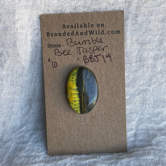 Bumblebee Jasper Cabochon - BBJ14