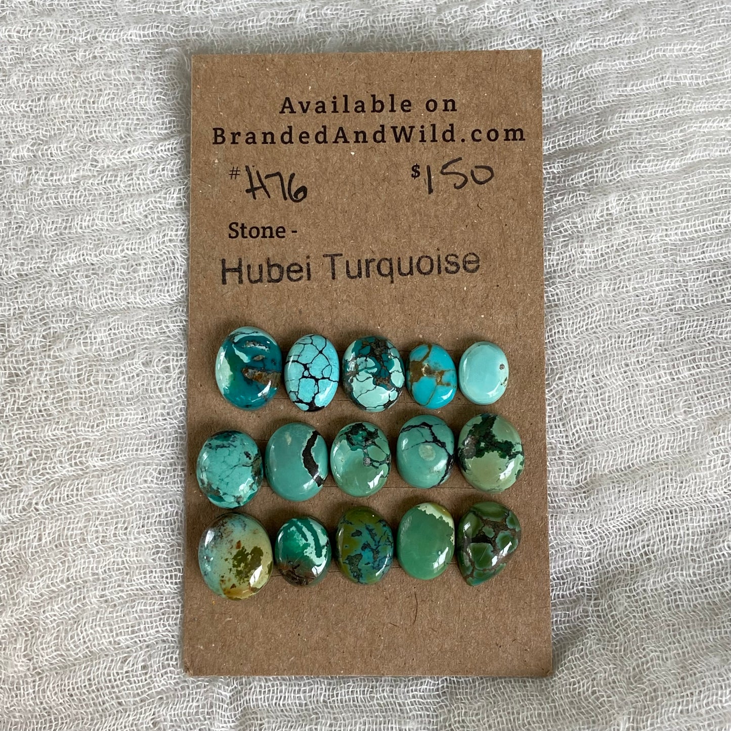 Hubei Turquoise Cabochon - H76