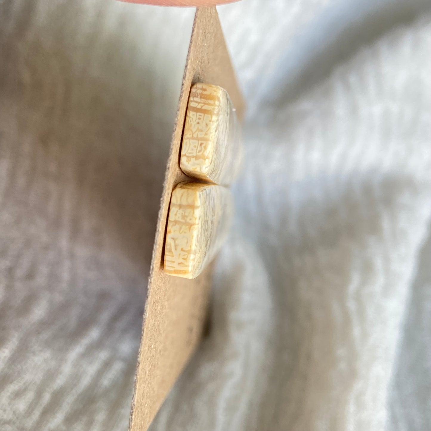Fossil Coral Cabochon - FC49