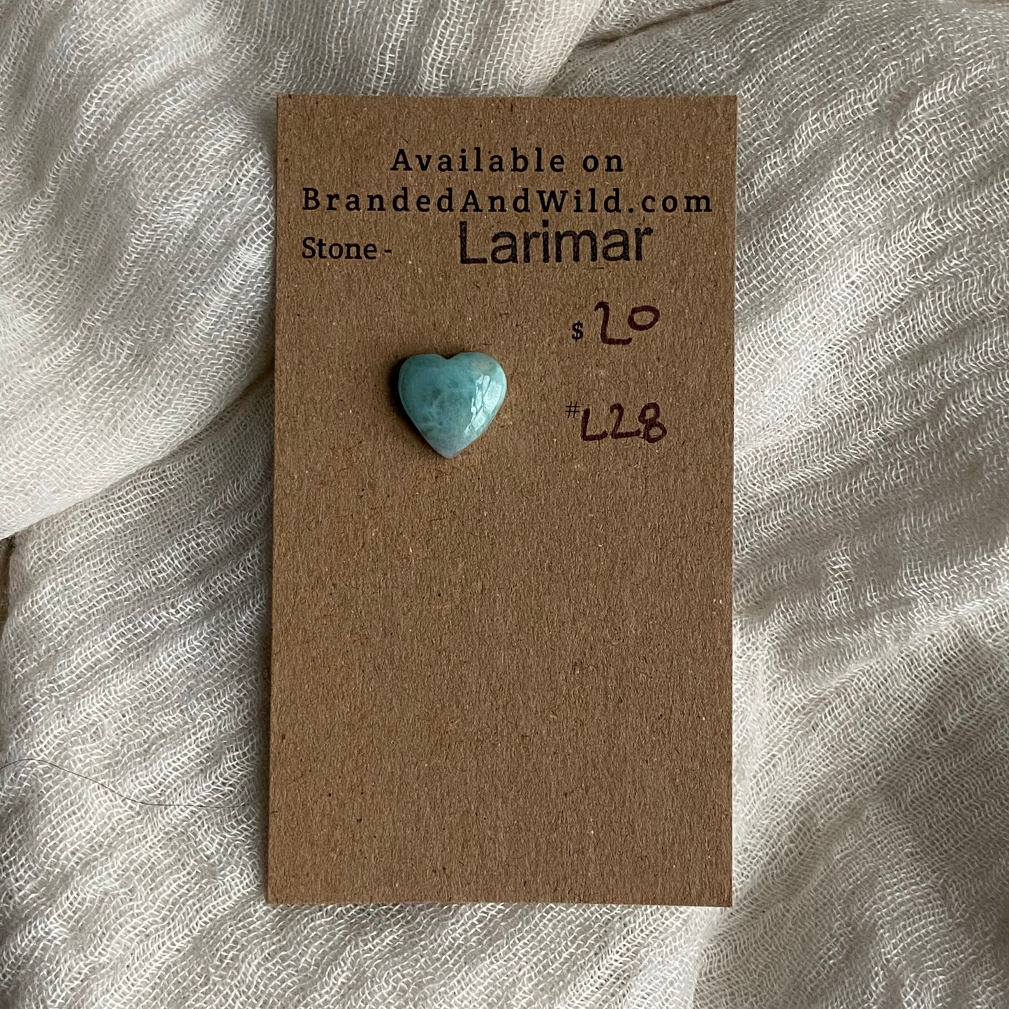 Larimar Cabochon - L28