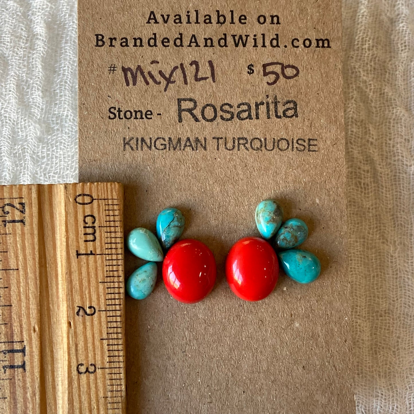 Rosarita / Kingman Cabochon - MIX121