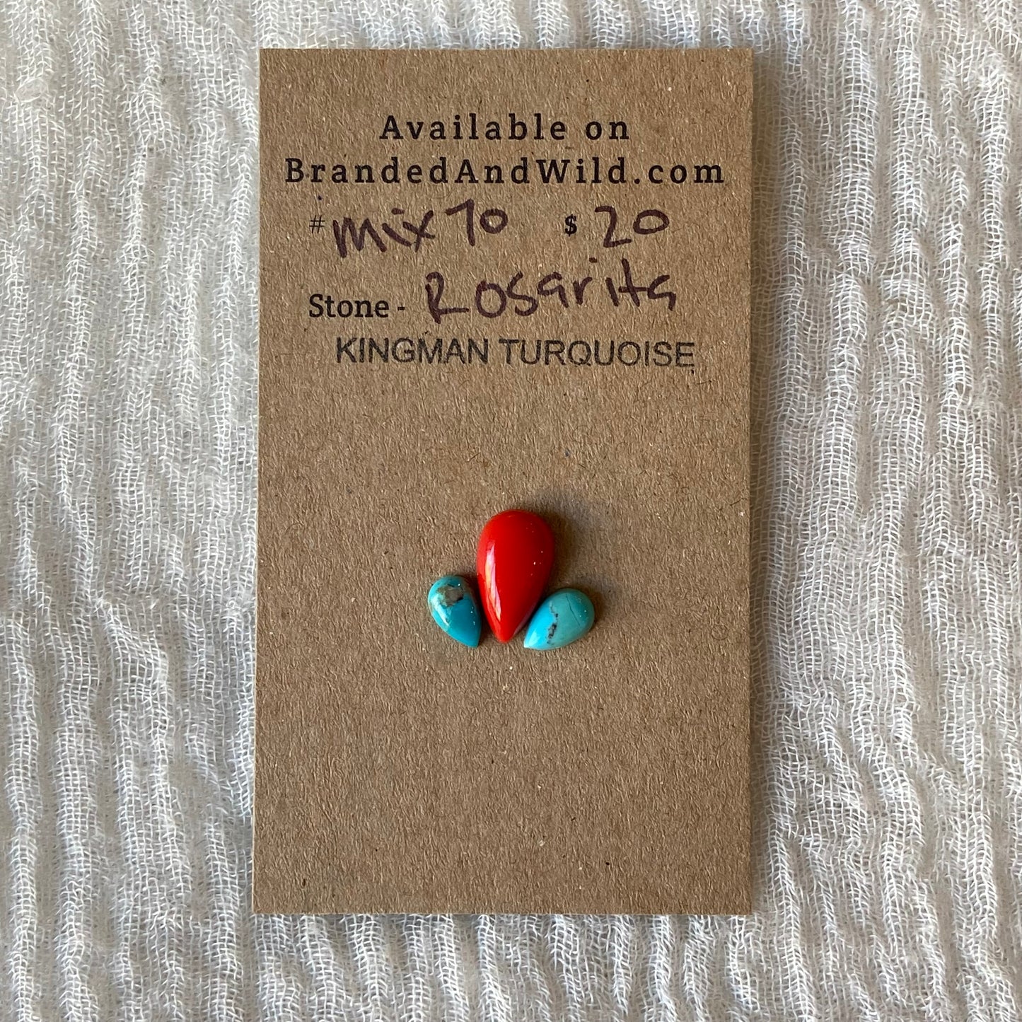 Rosarita / Kingman Cabochon - MIX70