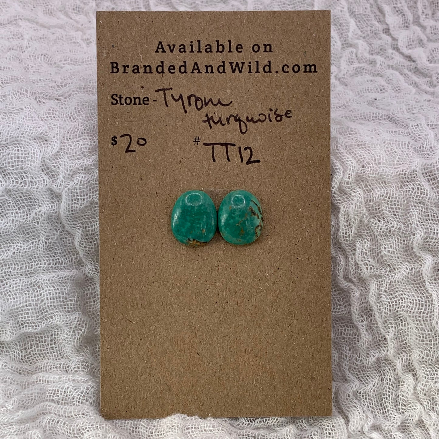 Tyrone Turquoise Cabochon - TT12