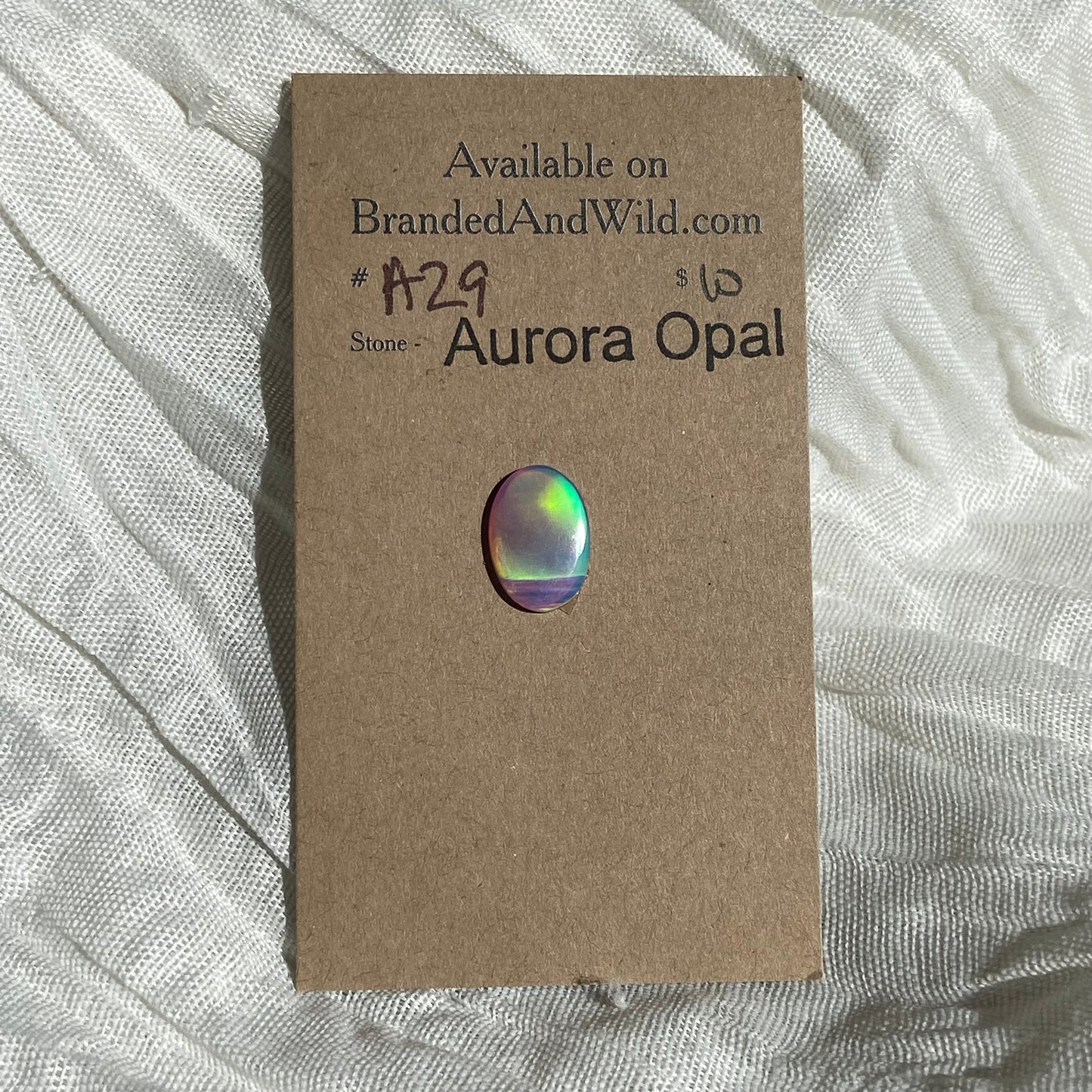 Aurora Opal Cabochon - A29 3D9DEB67-F45B-4A4E-B95B-F682AB2608BB Brandedandwild.com
