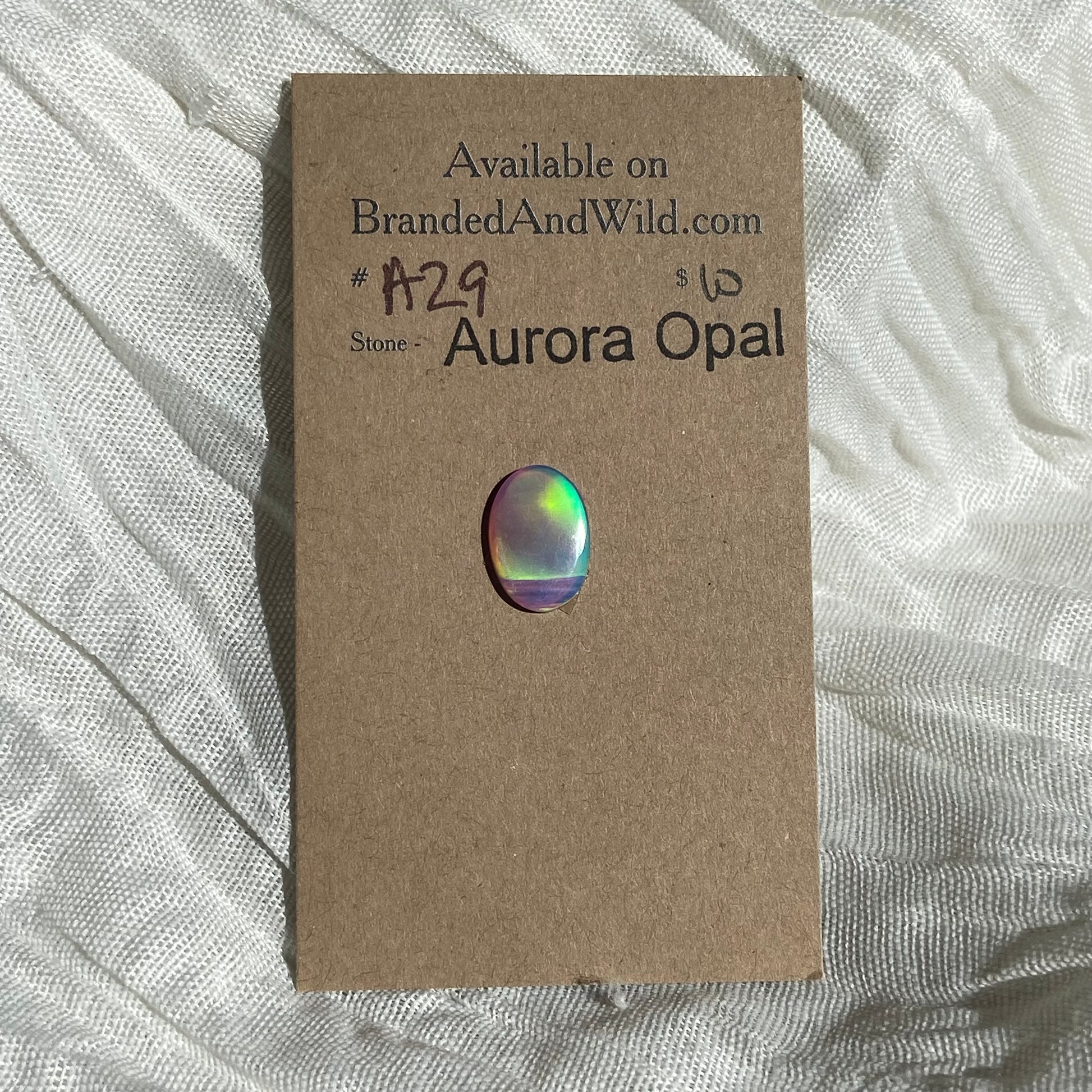 Aurora Opal Cabochon - A29 3D9DEB67-F45B-4A4E-B95B-F682AB2608BB Brandedandwild.com