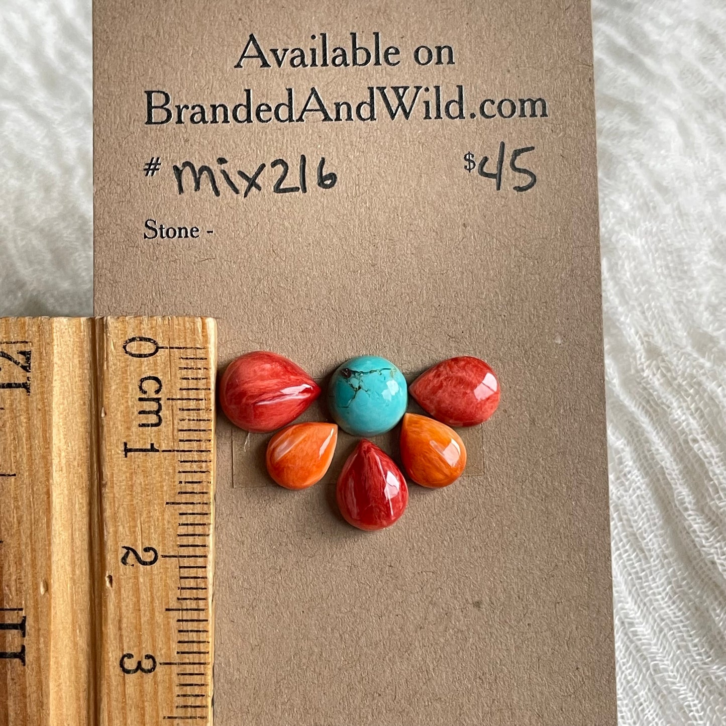 Kingman Mix Cabochon - MIX216 3DB8E349-E3A6-433B-A354-0A7614060502 Brandedandwild.com