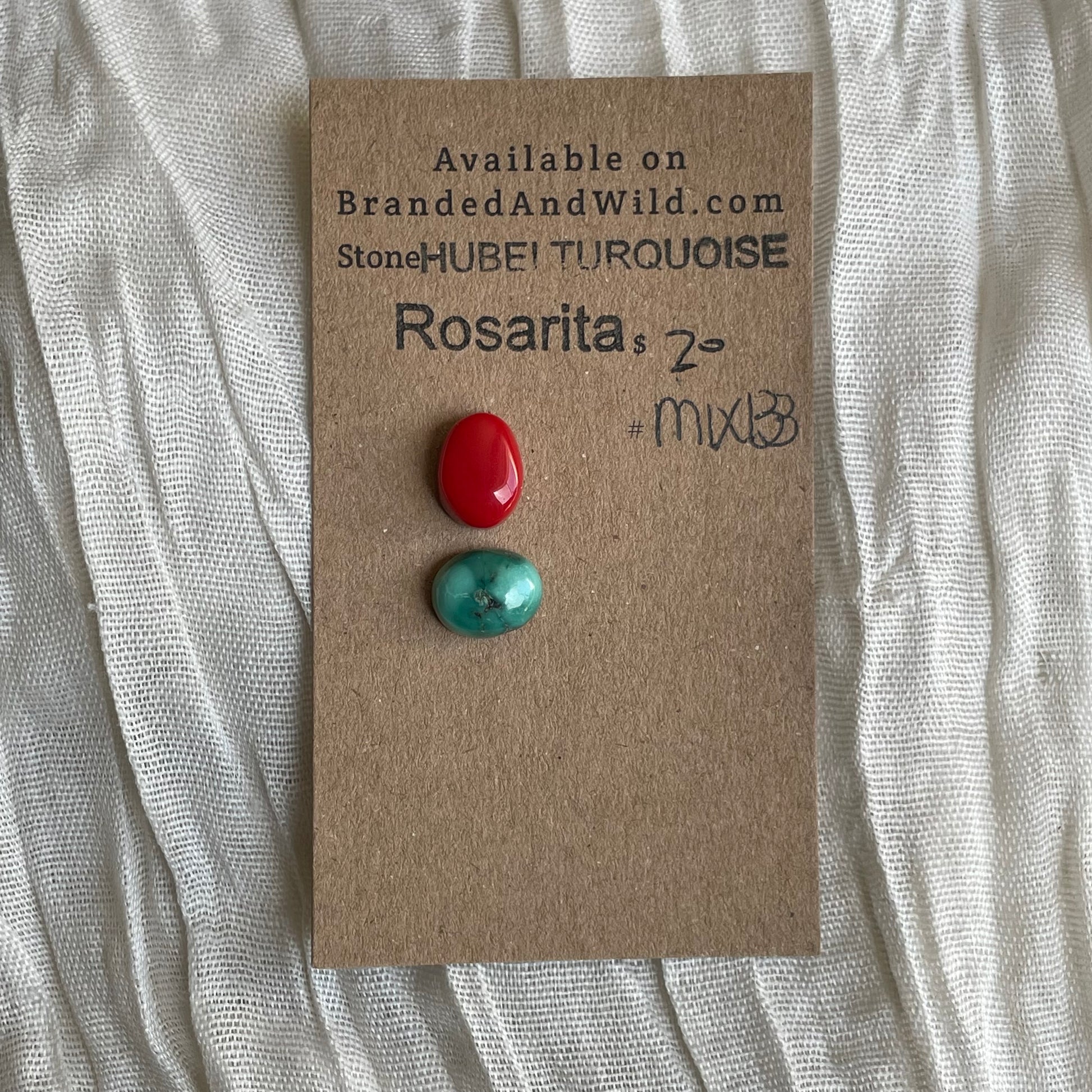 Rosarita / Hubei Turquoise Cabochon - MIX133 3DC19A36-5D1B-4D38-888C-6089B207E3EF Brandedandwild.com