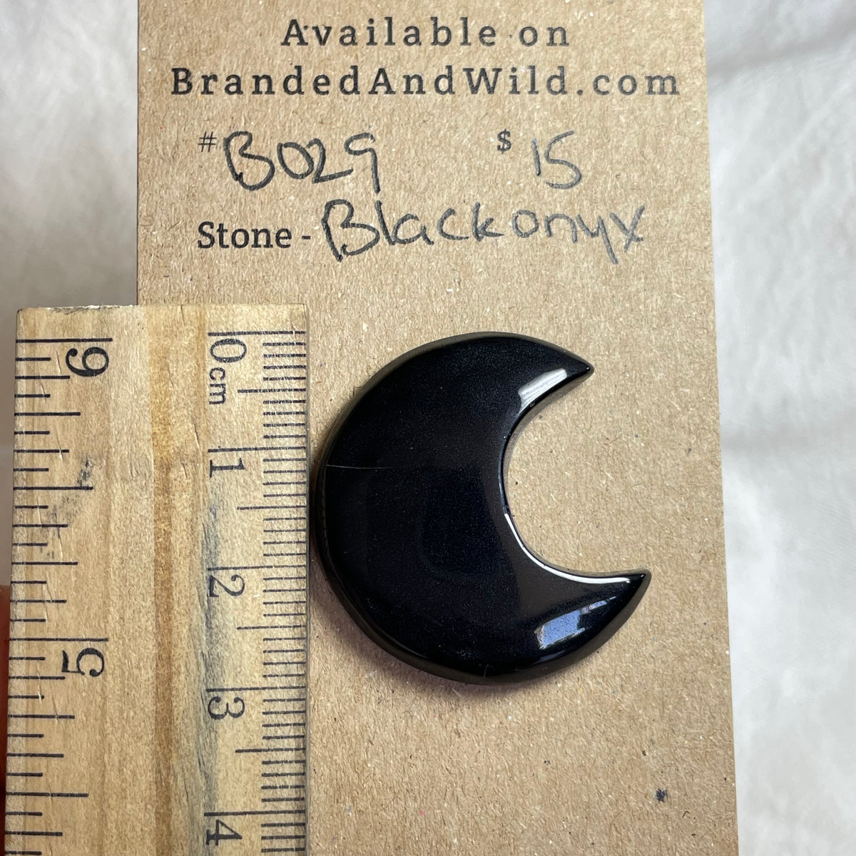 Black Onyx - Cabochon - B029 3DCCDCB6-3E8F-475D-8B16-1937FCE1AB20 Brandedandwild.com