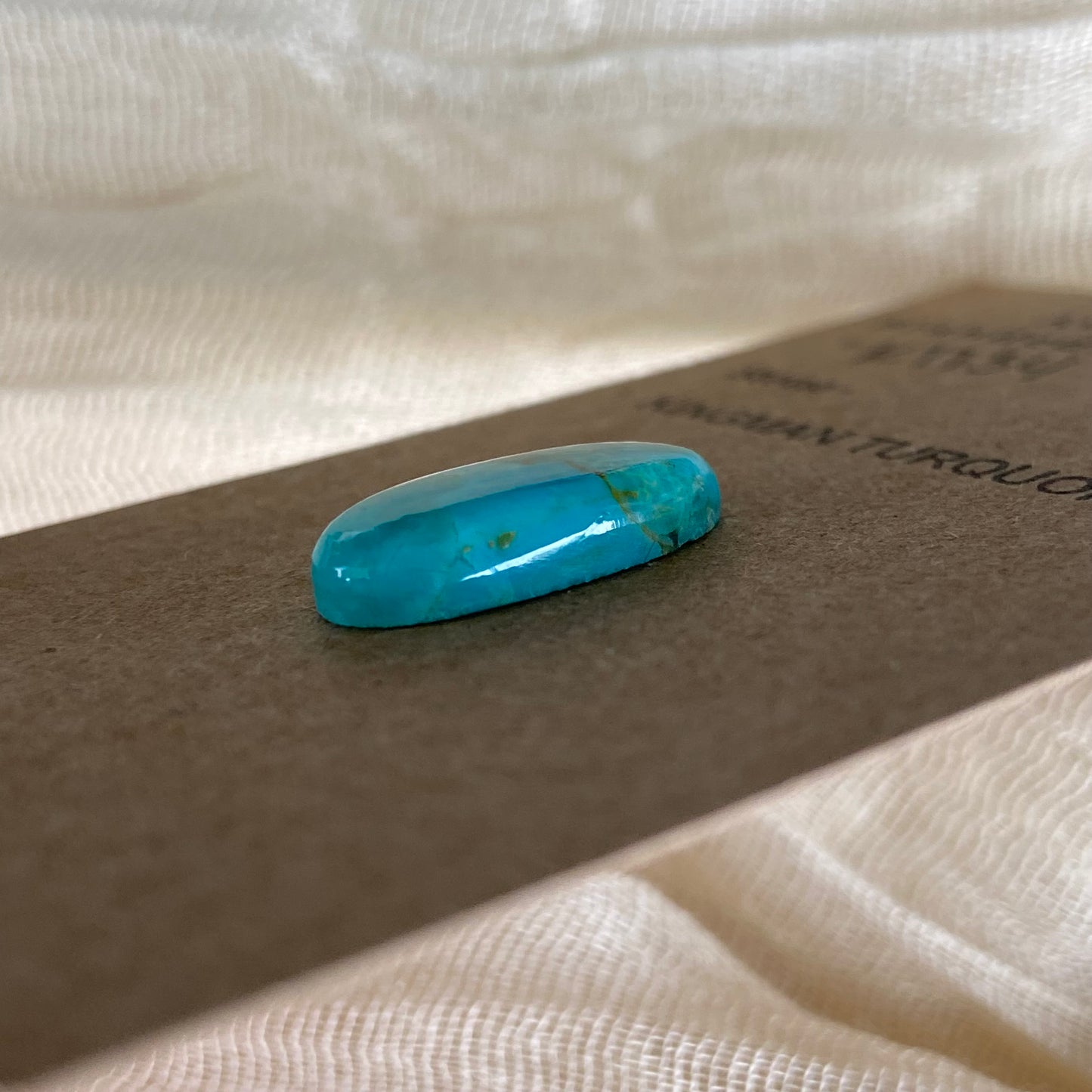 Kingman Turquoise Cabochon - KT134 3DE23A0E-3ADB-4646-8556-F07F32B151C7 Brandedandwild.com